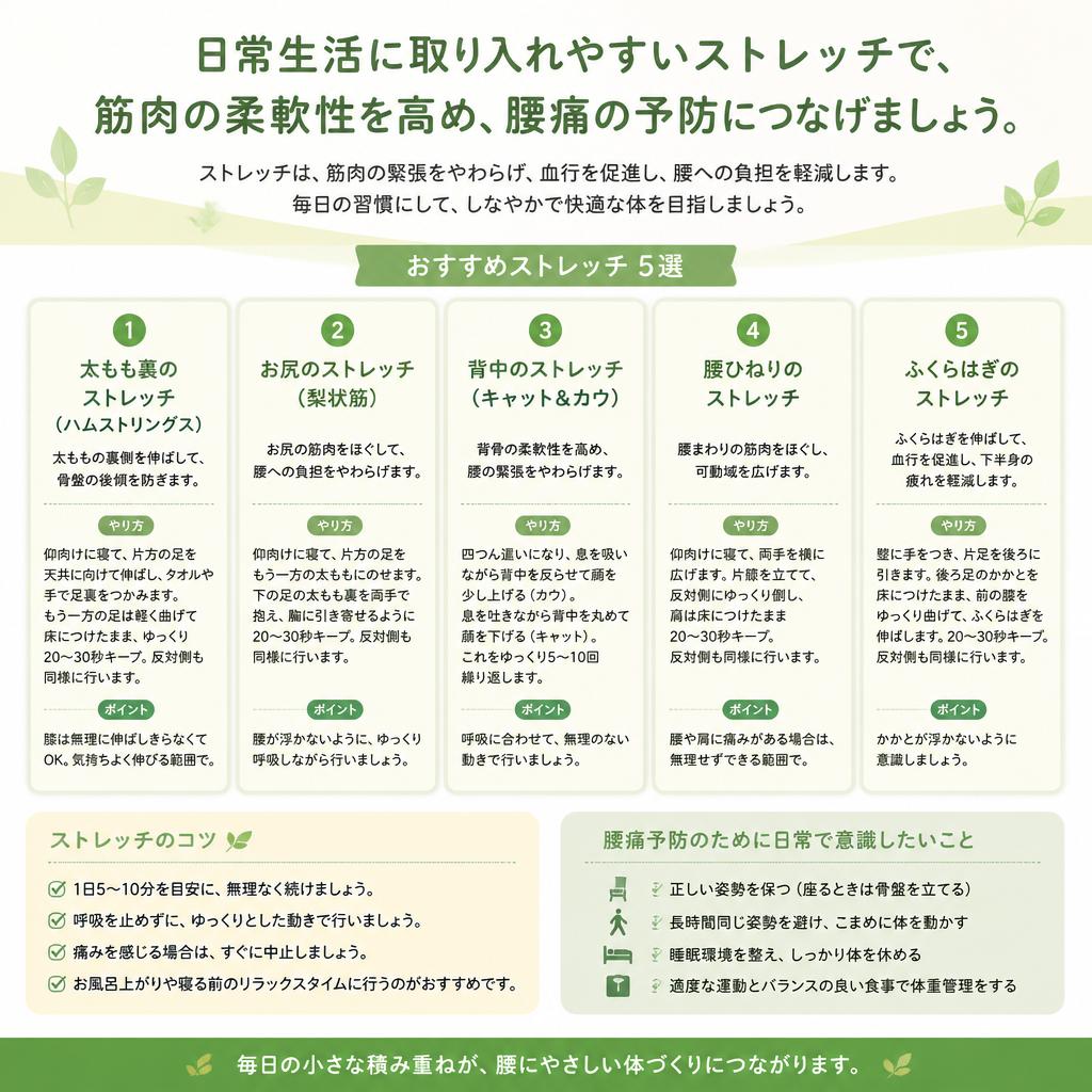 ストレッチがもたらすメリット