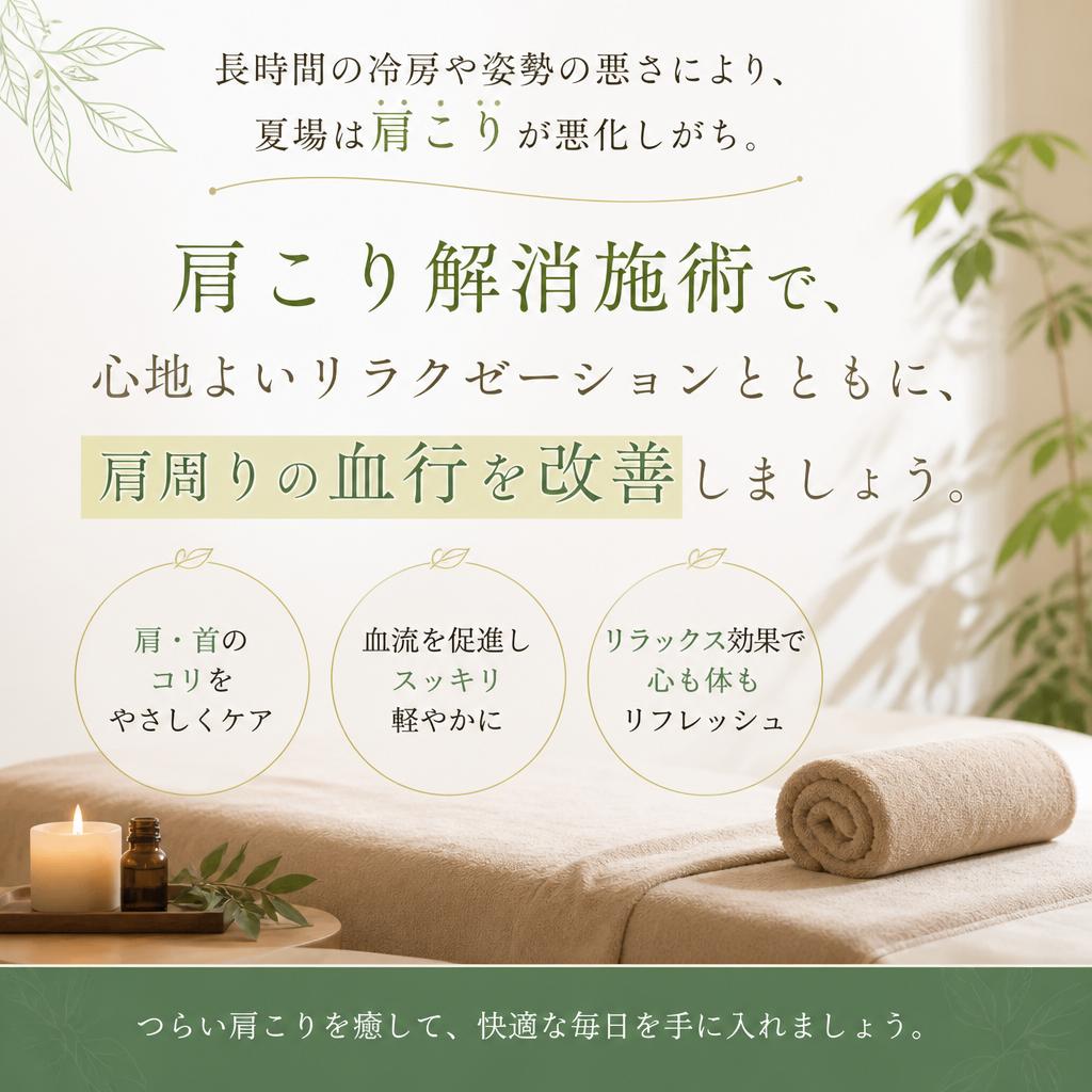 肩こり解消の重要性