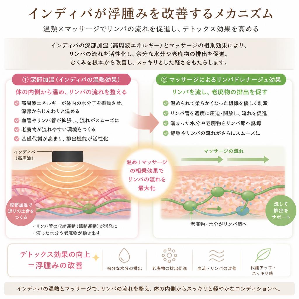 浮腫み解消のメカニズム